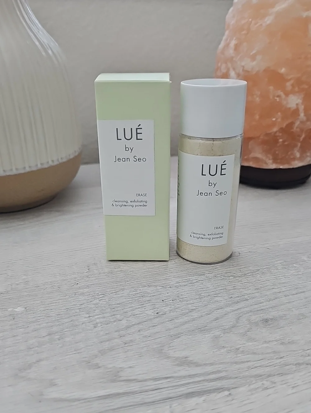 LUE by Jean Seo ERASE Cleansing Exfoliating Brightening Powder 2 oz NIB